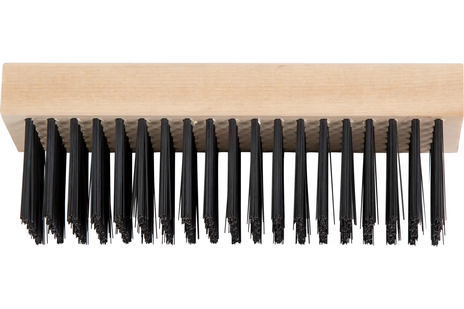 Show details for Pferd Straight Back Block Brush 6X19 Rows .012 Carbon Steel Wire Wooden Block Picture of Pferd Straight Back Block Brush 6X19 Rows .012 Carbon Steel Wire Wooden Block